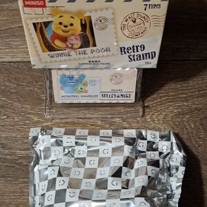 Miniso Winnie the Pooh Retro Stamp Figure